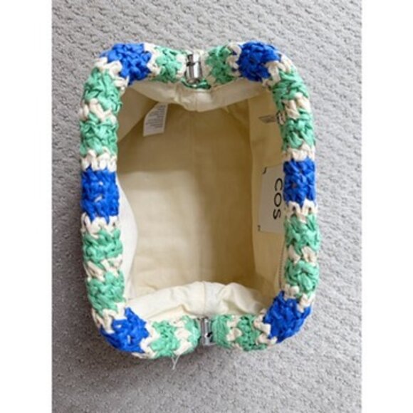COS Raffia Clutch Bag NWOT - Picture 6 of 9